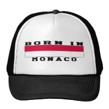 Born In Monaco Mesh Hats