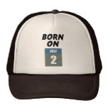 Born on July 2nd Mesh Hat