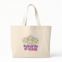 Born on the 4th of July Tote Bags