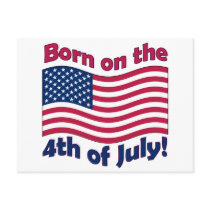 Born on the 4th of July High Quality Postcards