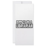 Born To Be a Librarian Rack Card Template