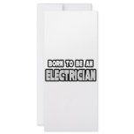 Born To Be an Electrician rack cards