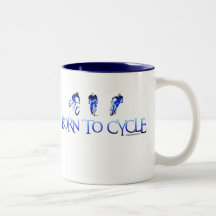 BORN TO CYCLE COFFEE MUGS