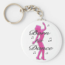 Born To Dance Key Chains
