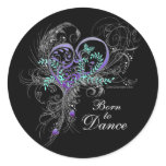 Born to Dance Sticker (black)