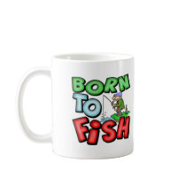 Born To Fish Fishing T-shirts and Gifts Mugs