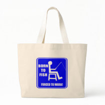 Born To Fish Fishing T-shirts Gifts Tote Bags