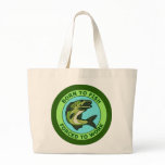Born To Fish, Forced To Work Canvas Bags