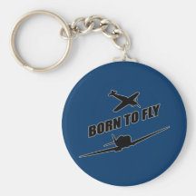 Born To Fly Key Chain