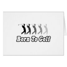 Born To Golf Cards