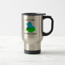 born to golf forced to work mugs