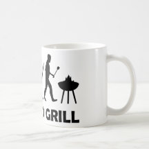 born to grill mug
