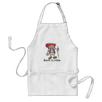 Born to Hike gifts. Apron