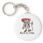 Born to Hike gifts. Key Chain