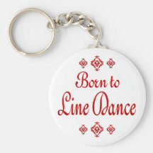 BORN TO LINE DANCE KEY CHAIN