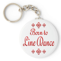 BORN TO LINE DANCE KEY CHAIN