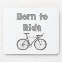 Born to ride mouse mats