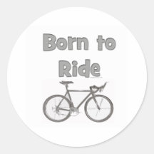 Born to ride sticker