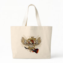 born to rock (multiple products selected) tote bags