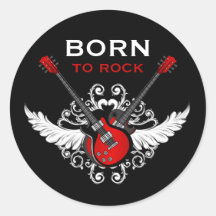 Born To Rock stickers
