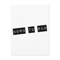 Born to run post cards