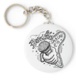 Born To Say It Like It Is 1 Keychain