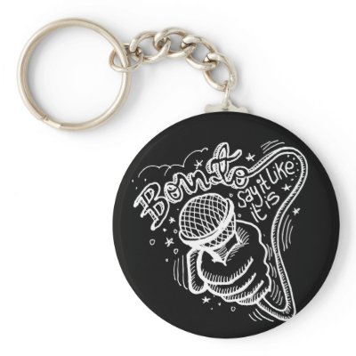 Born To Say It Like It Is 2 Key Chain by freestylist