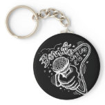 Born To Say It Like It Is 2 keychains