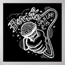 Born To Say It Like It Is 2 Posters