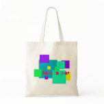 Born to Shop Tote Canvas Bag