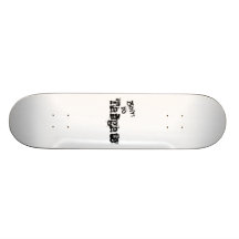 Born to Tailgate in Any Team Colors Skate Board