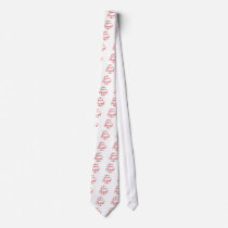 BORN TO TRAVEL NECK TIE