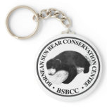 BORNEAN SUN BEAR CONSERVATION CENTRE keychains
