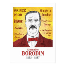 Borodin Cartes Postales