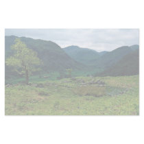 Borrowdale from High Doat, Cumbria at the Cornish Stationery Paper