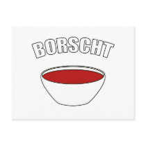 Borscht Post Card