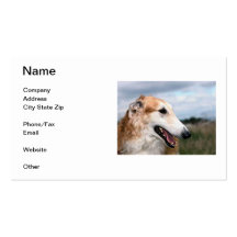 Borzoi Business Cards