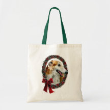 Borzoi Christmas Gifts Bag