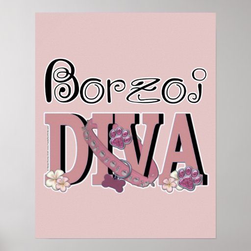 Borzoi DIVA Print