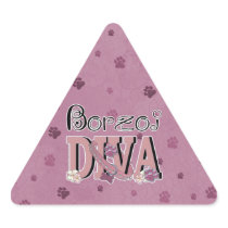 Borzoi DIVA Sticker