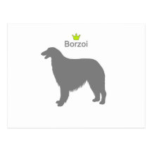 Borzoi g5 ポストカード