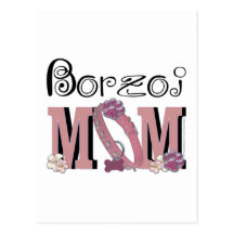 Borzoi MOM Post Cards