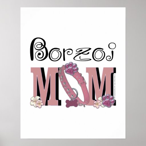 Borzoi MOM Poster