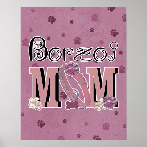 Borzoi MOM Poster