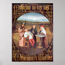 Bosch-The healing of madness Print