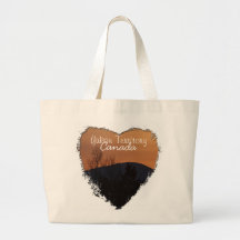 BOSI Boreal Silhouette Tote Bags