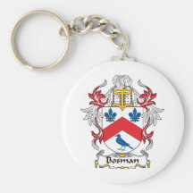 Bosman Family Crest Key Chains