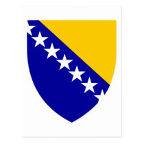Bosnia and Herzegovina Coat of Arms Postcard postcards