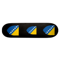 Bosnia and Herzegovina Coat of Arms Custom Skate Board