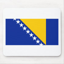 Bosnia and Herzegovina Flag BA Mouse Mats
